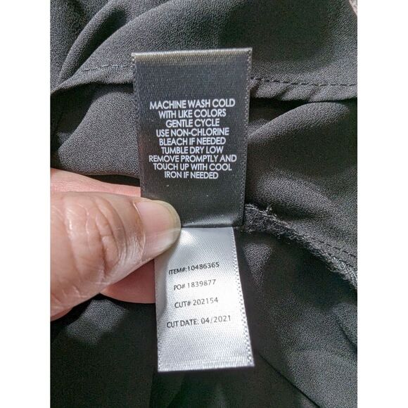 Torrid Harper Sheer Tank Top Women's Plus Size 5 Black - Picture 5 of 10